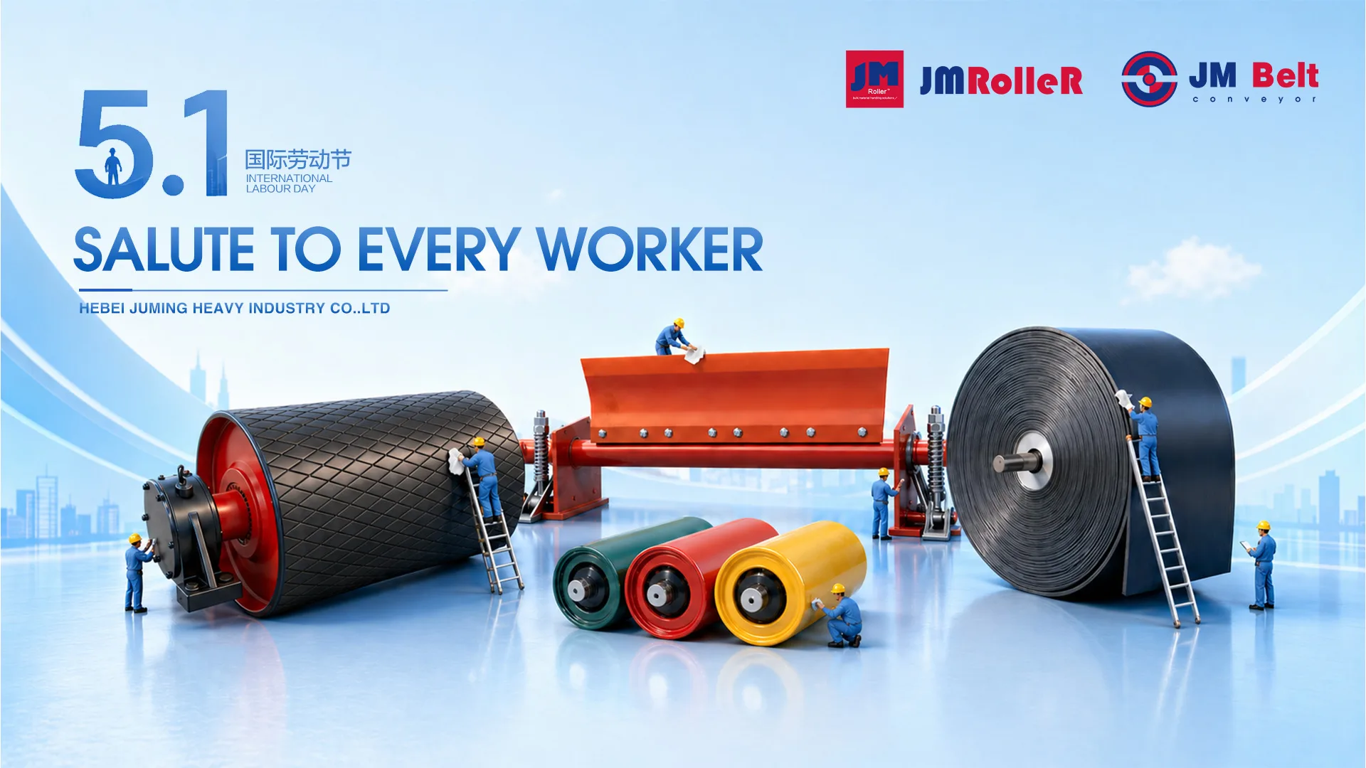 Happy International Labor Day | Precision Conveyor Solutions Built by JUMING Teams